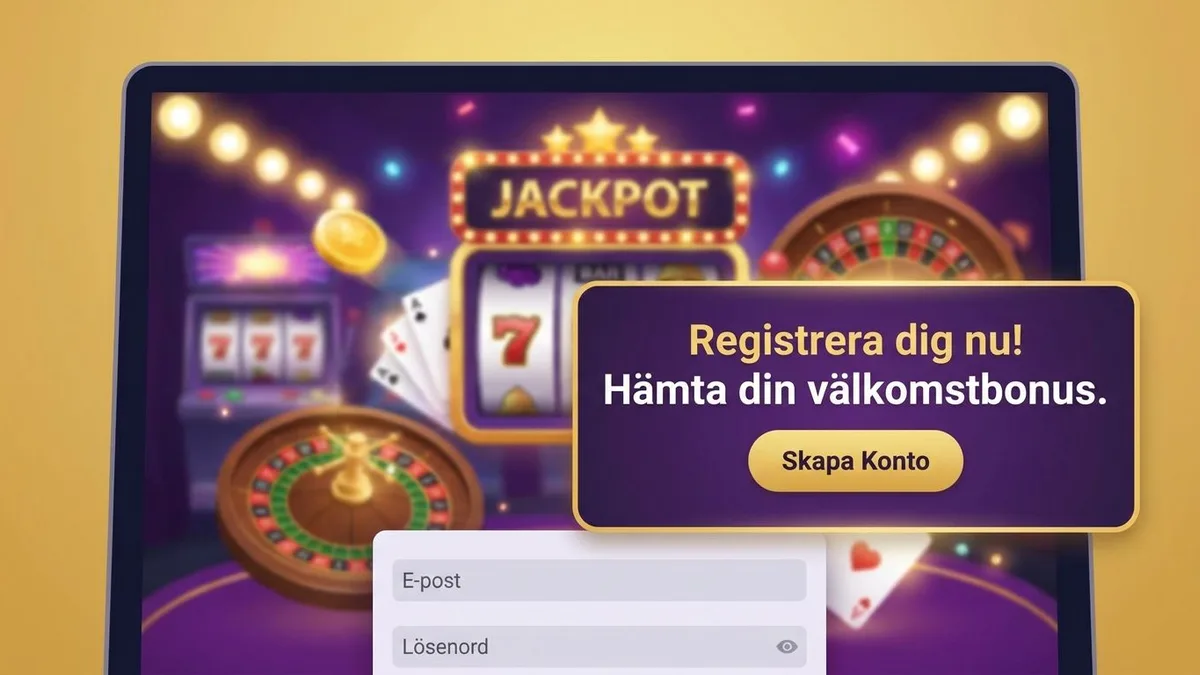 Registrera med bonus